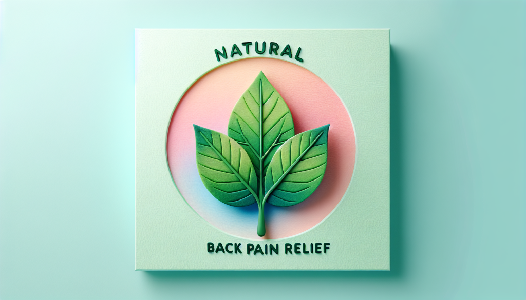 Top Natural Remedies for Back Pain Relief